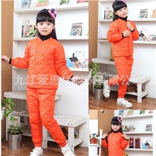 2013最新款羽绒服套装热销儿童套装儿童羽绒内胆羽绒背心