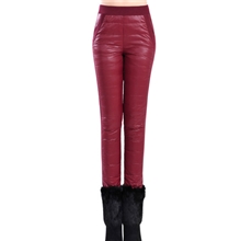 反季清仓一件起批羽绒裤女正品外穿显瘦小脚修身羽绒裤亲子裤