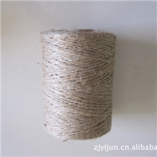 厂家大量供应进口黄麻纱线，黄麻纱条，黄麻绳