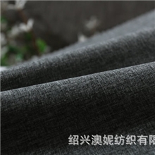 厂家直销亚麻服装面料系列呸布染色布亚麻细竹节