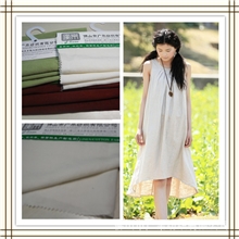 现货特色面料原创亚麻文艺范天然厂家直销（例外风格）L3006