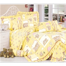 【金顺源】甜蜜宝贝全棉面料纯棉斜纹AB版印花特价厂家直销