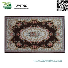 2013年新款棕色印花雪尼尔地毯