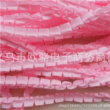 厂家专业生产批发缎带打折花边多工艺褶皱花边