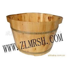 26CM高香柏木泡脚盆/足浴木盆/泡脚桶/浴足桶/浴足木盆