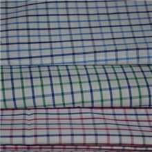 60支全棉色织格子布衬衫面料全棉色织布学生布格子布发货快