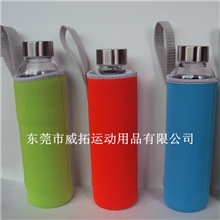 玻璃杯套多种规格批发350ml500ml单层双层保温玻璃杯套