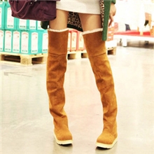 2013反季热卖韩版雪地靴女式平底高筒靴长筒棉靴过膝靴长靴子