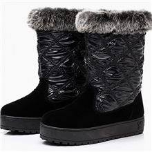 2013雪地靴批发羽绒布防水中筒靴子松糕防滑棉鞋超保暖女鞋S12
