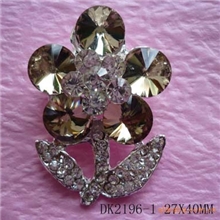 批发供应手工镶钻胸花水晶水钻别针胸针高档金属胸花