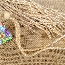 厂家定做软陶挂绳，汽车香水陶瓶挂绳，涤棉绳