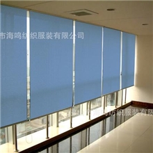 【厂家直销】提花卷帘月牙湾全遮光隔热防紫外线发泡涂白窗帘