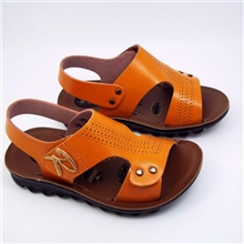 新款超纤皮凉鞋小童男款凉鞋沙滩鞋不脱胶不断底历史最低价中