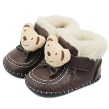 小蜻蜓童鞋批发【LZ825】新款品牌儿童靴男女宝宝雪地靴子婴儿鞋