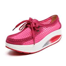 2013夏季新款摇摇鞋真皮女单鞋厚底松糕透气女鞋潮运动瘦身减肥鞋