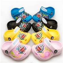 2013机器猫新款儿童EVA花园鞋小叮当婴童鞋小童洞洞鞋