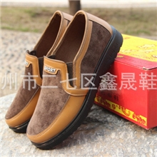 厂家直销正品老北京布鞋商务休闲男鞋软底防滑流行男单鞋