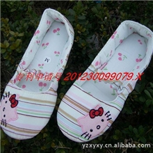 2012新款春夏季月子鞋/孕妇鞋/家居布艺单鞋二款选