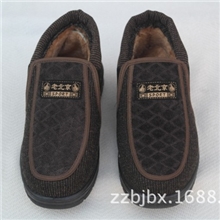 冬季正品老北京布鞋男棉鞋商务休闲男鞋高帮鞋加厚保暖男士棉鞋