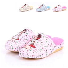 棉拖鞋批发供应韩版可爱女生高跟冬季拖鞋棉拖鞋保暖防滑