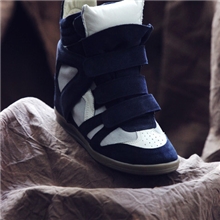 新款真皮女靴女单靴批发韩版潮流个性时尚内增高女靴潮人女单鞋