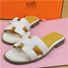 欧美H家13春夏新款经典爆款拖鞋小牛皮高档女拖鞋凉鞋批发代发