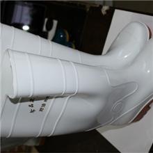 雨鞋、白色耐油食品靴