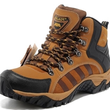 户外登山鞋磨砂皮牛皮男鞋高帮保暖旅游鞋秋冬新款BLY1263