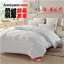 安娜燕妮厂家批发加厚保暖亲肤冬被芯单双人纤维春秋冬被子