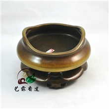 精品手工制作宣德【铜香炉】款式精美，工艺精良，艺霖坊厂家批发