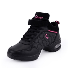 批发团购秋冬新品舞蹈鞋真牛皮增高软底瘦身现代舞鞋爵士跳舞鞋