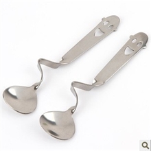 淘宝热卖创意笑脸扭曲咖啡勺当咖啡爱上勺牛奶勺