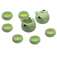 厂家直销高档8头定窑茶具套装整套陶瓷功夫茶具茶盘套装批发