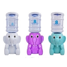 厂家直销特价创意8杯水大象饮水机卡通迷你饮水机不加热制冷