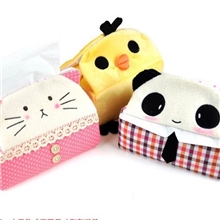 布艺猫咪纸巾盒布艺纸巾套布艺纸巾盒自己工厂生产0.05