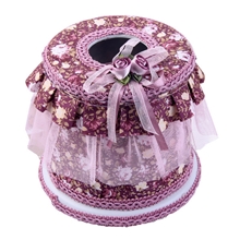 创意车用纸巾盒纸抽盒欧式抽纸盒纸巾盒餐巾纸圆盒