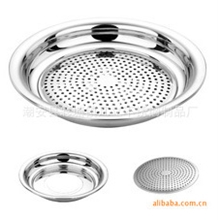 厂家供应不锈钢饺子盘系列，水果盘，规格齐全；是礼品赠品的最佳