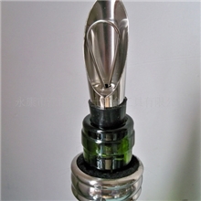 0.73元热销高档不锈钢A形倒酒器不锈钢酒嘴红酒塞