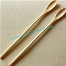 精致木质咖啡勺小巧搅拌勺(细）精品木质勺子长柄勺可供批发