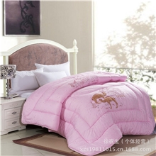 【优质直销】2013南通厂家礼品被子批发驼毛被冬被被子