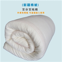 新疆长绒棉棉胎纯棉棉絮6斤重棉花被专业棉被厂家军工技术