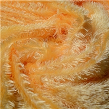 【企业集采】供应18毛礼品包装盒绒植毛绒金黄色直毛绒布长毛绒