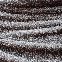 绒布厂家供应优质黑色巻曲绒布，各种颜色经、纬编布，羊巻绒