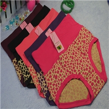 厂家批发女士竹纤维内裤女士高腰收腹三角内裤