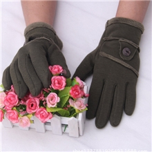 新款男士金丝绒手套五指手套冬季保暖手套批发[XN-8875]