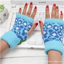 厂家手套直销热销新款手套女士时尚针织手套批发[H-6412]