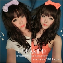 CREAMPPViVi杂志款手工编织麻花蝴蝶结发带发饰日韩原单A152