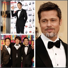 批发定制黑色领结新郎正装男士韩版绅士结婚时尚领花配饰