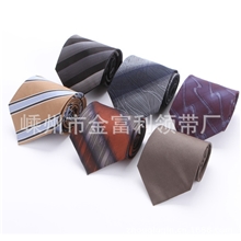 嵊州品牌商务外贸正装男士提花纯色进口真丝哈利波特领带厂家批发