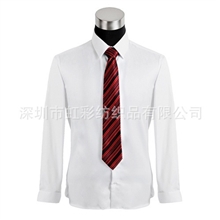 新款男士涤纶丝领带休闲结婚提花领带厂家批量订做深圳领带